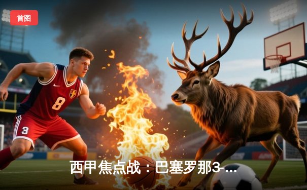 西甲焦点战：巴塞罗那3-2逆转皇家马德里，莱万双响导演国家德比奇迹